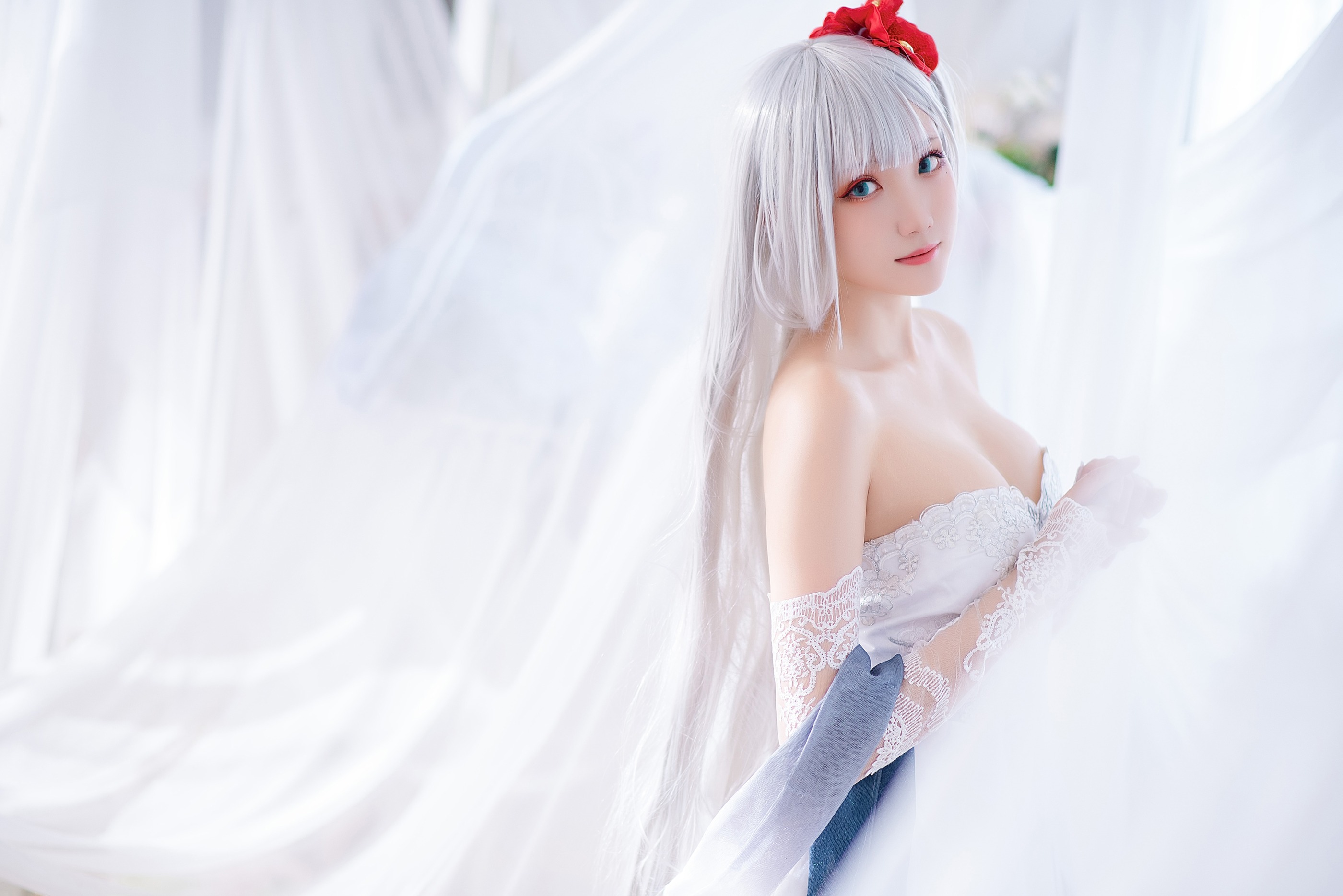 图片[1]-瓜希酱 – NO.036 翔鹤礼服 [20P]-XikXak
